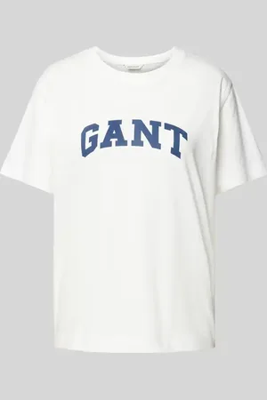 GANT T-shirt z nadrukiem z logo