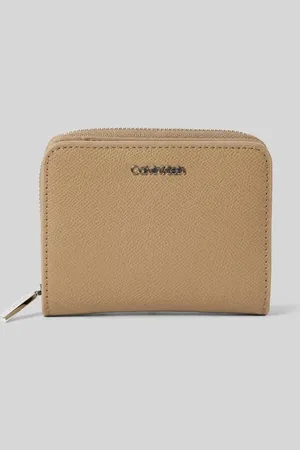 Calvin Klein Portfel z detalem z logo