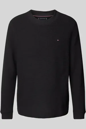 Tommy Hilfiger Bluzka o kroju regular fit z długim rękawem i dodatkiem bawełny