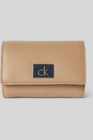 Calvin Klein Portfel z detalem z logo