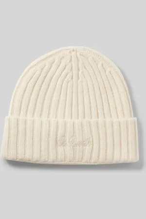 MC2 SAINT BARTH Czapka beanie z wyhaftowanym logo