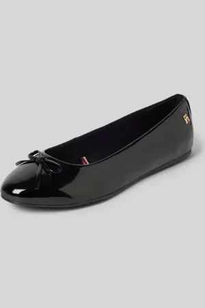 Tommy Hilfiger Baleriny z detalem z logo