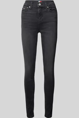 Tommy Hilfiger Jeansy o kroju skinny fit z wyhaftowanym logo model ‘NORA’