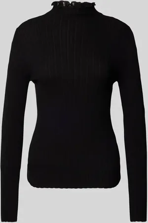 Someday Sweter z dzianiny ze stójką model ‘Tayeli’