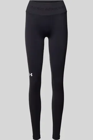 Under Armour Legginsy z nadrukiem z logo model ‘Train’