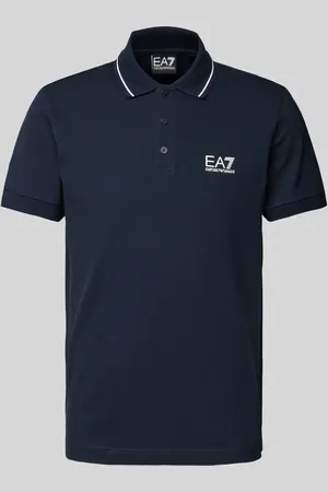 EA7 Koszulka polo o kroju slim fit z nadrukiem z logo model ‘TRAIN CORE’