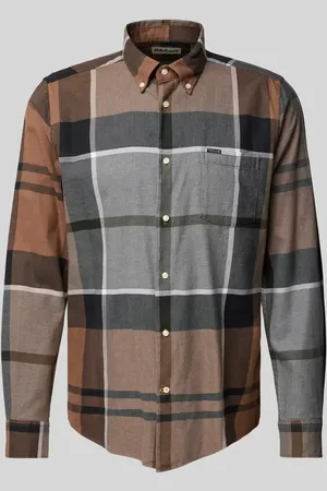 Barbour Koszula casualowa o kroju tailored fit z kołnierzykiem typu button down model ‘Dunoon’