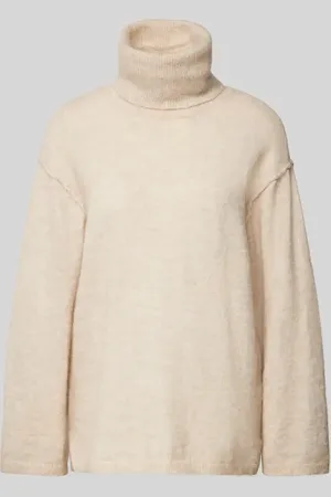 MSCH Sweter z dzianiny z golfem model ‘Sistine’