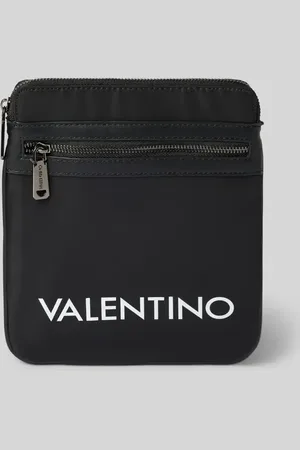 VALENTINO Torba na ramię z nadrukiem z logo model ‘BANDOLIERA KYLO’