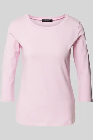 Max Mara Bluzka o kroju shaped fit z długim rękawem i dodatkiem bawełny model ‘MULTIA’