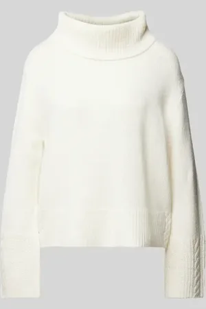 Comma, Sweter z dzianiny z golfem