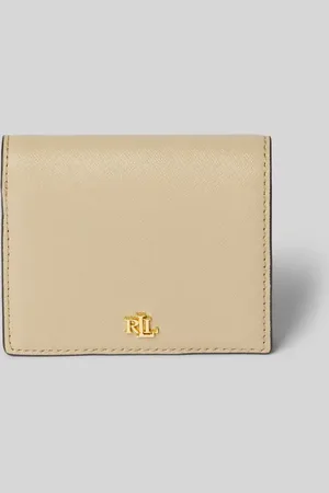 Ralph Lauren Portfel skórzany z aplikacją z logo