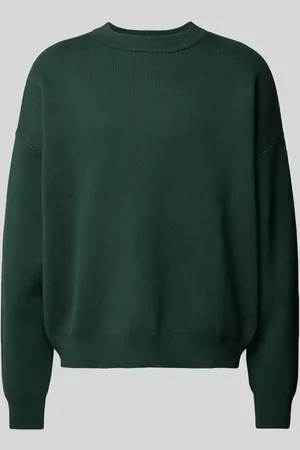 Prohibited Sweter z dzianiny z prążkowanymi wykończeniami model ‘Brixton’