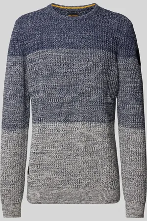 PME Legend™ Sweter z dzianiny z prążkowanymi wykończeniami