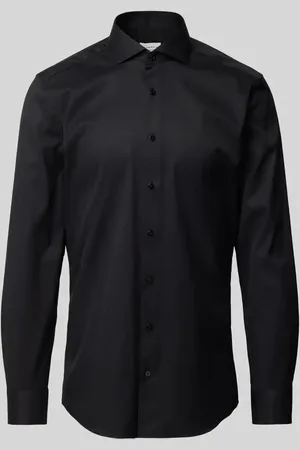 ETERNA Koszula biznesowa o kroju slim fit z diagonalu