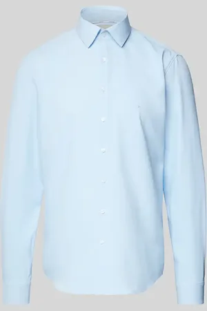 Calvin Klein Koszula biznesowa o kroju slim fit z wyhaftowanym logo model ‘Bari’