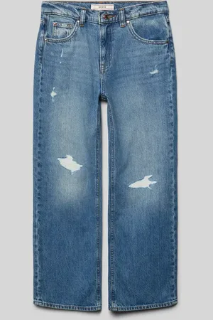 Guess Jeansy o kroju regular fit z efektem znoszenia