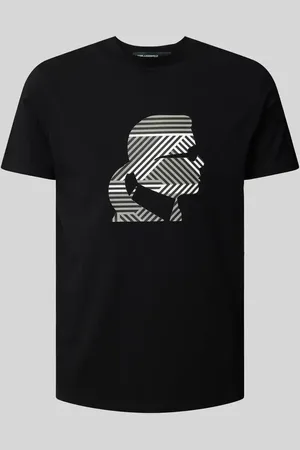Karl Lagerfeld T-shirt z nadrukiem z logo