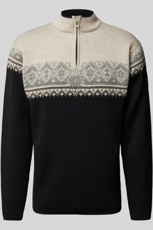 Dale of Norway Sweter wełniany z wyhaftowanym logo model ‘Moritz Mens’