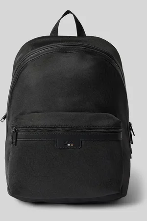 HUGO BOSS Plecak z naszywką z logo model ‘Ray’