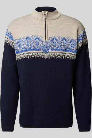 Dale of Norway Sweter wełniany z wyhaftowanym logo model ‘Moritz Mens’