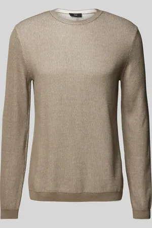 Cinque Sweter z dzianiny z okrągłym dekoltem model ‘Basti’