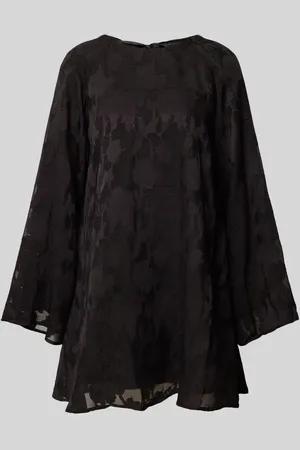 Gina Tricot Sukienka midi z okrągłym dekoltem