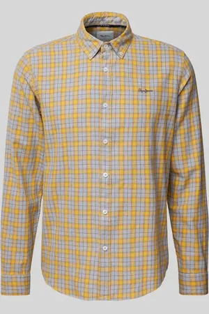 Pepe Jeans Koszula casualowa o kroju regular fit z kołnierzykiem typu button down model ‘ARCHIE’