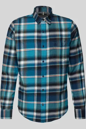 Lerros Koszula casualowa o kroju regular fit z wyhaftowanym logo