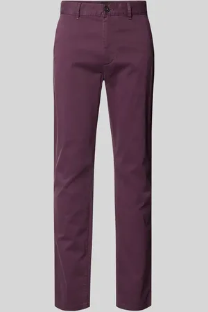 HUGO BOSS Chinosy o kroju slim fit z bocznymi, wpuszczanymi kieszeniami