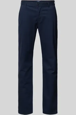 McNeal Chinosy o kroju slim fit z fakturowanym wzorem