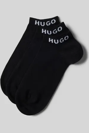 HUGO BOSS Skarpety z nadrukiem z logo w zestawie 3 szt.