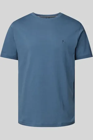 Lerros T-shirt z wyhaftowanym logo