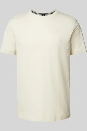 Lerros T-shirt z wyhaftowanym logo