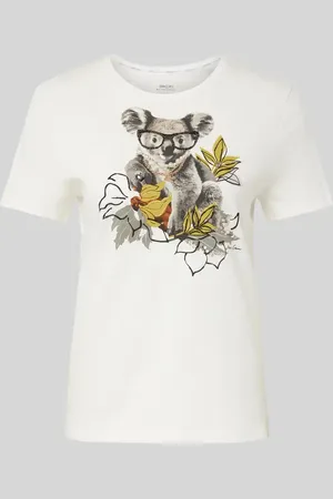 Marc Cain T-shirt z nadrukowanym motywem