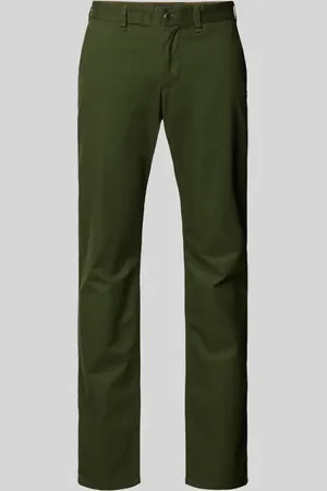 McNeal Chinosy o kroju slim fit z fakturowanym wzorem