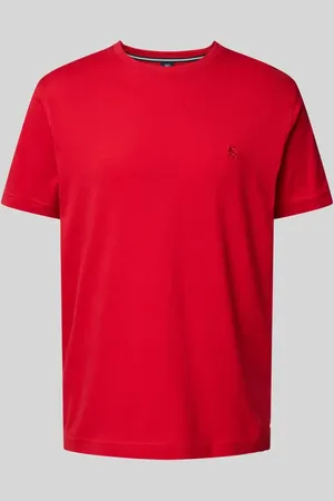 Lerros T-shirt z wyhaftowanym logo