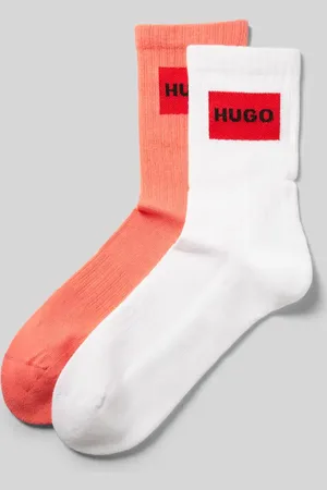 HUGO BOSS Skarpety z nadrukiem z logo w zestawie 2 szt.