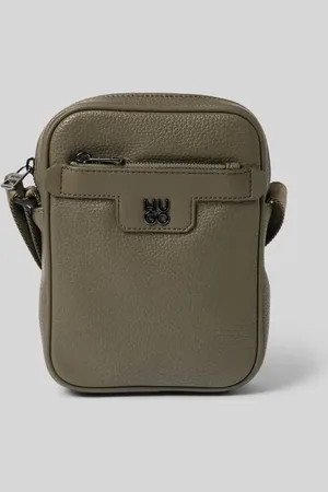 HUGO BOSS Torba na długim pasku z detalem z logo model ‘Nesh’