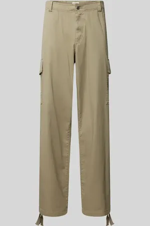 Calvin Klein Spodnie cargo o kroju slim fit z elastycznym pasem