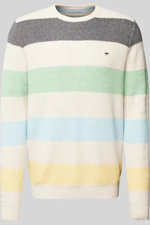 Fynch-Hatton Sweter z dzianiny z wyhaftowanym logo