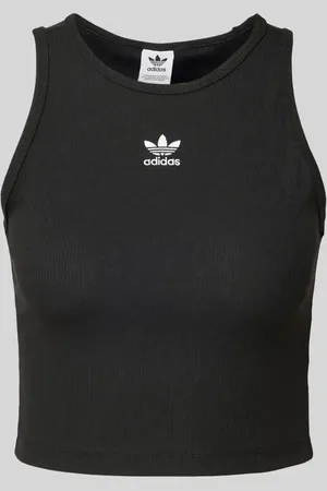 adidas Top z efektem prążkowania