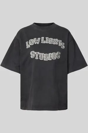 Low Lights Studios T-shirt z wyhaftowanym logo