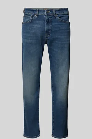 HUGO BOSS Jeansy o kroju regular fit z 5 kieszeniami model ‘MAINE’