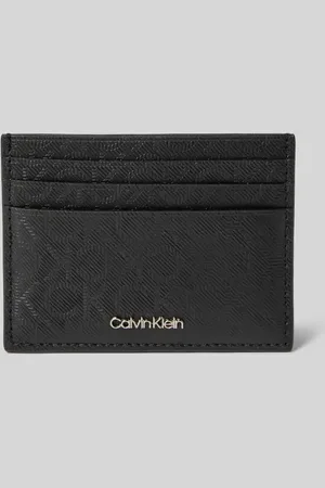 Calvin Klein Etui na karty z aplikacją z logo model ‘CK MUST’
