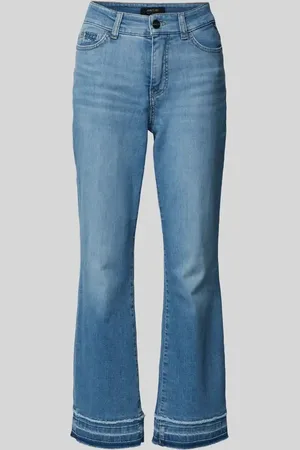Marc Cain Jeansy o kroju regular fit z 5 kieszeniami model ‘FORLI’