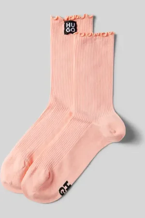 HUGO BOSS Skarpety z naszywką z logo w zestawie 2 szt.