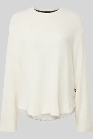 HUGO BOSS Bluza o kroju oversized z wyhaftowanym logo model ‘OTTOMAN’