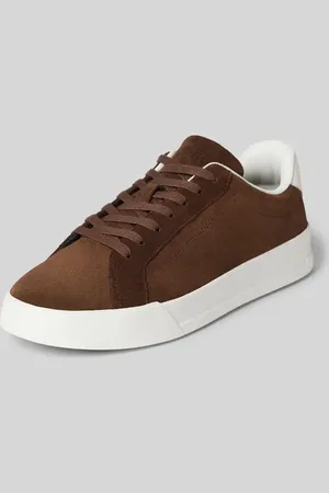 Tommy Hilfiger Sneakersy ze skóry z detalami z logo model ‘COURT BETTER’