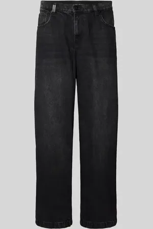2Y Jeansy o kroju baggy fit z aplikacją z logo model ‘EREN’